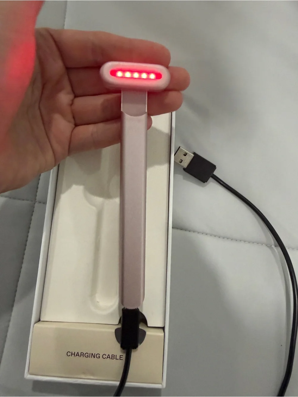 Solawave Rose Gold wand Skin Tool for Facial Care
